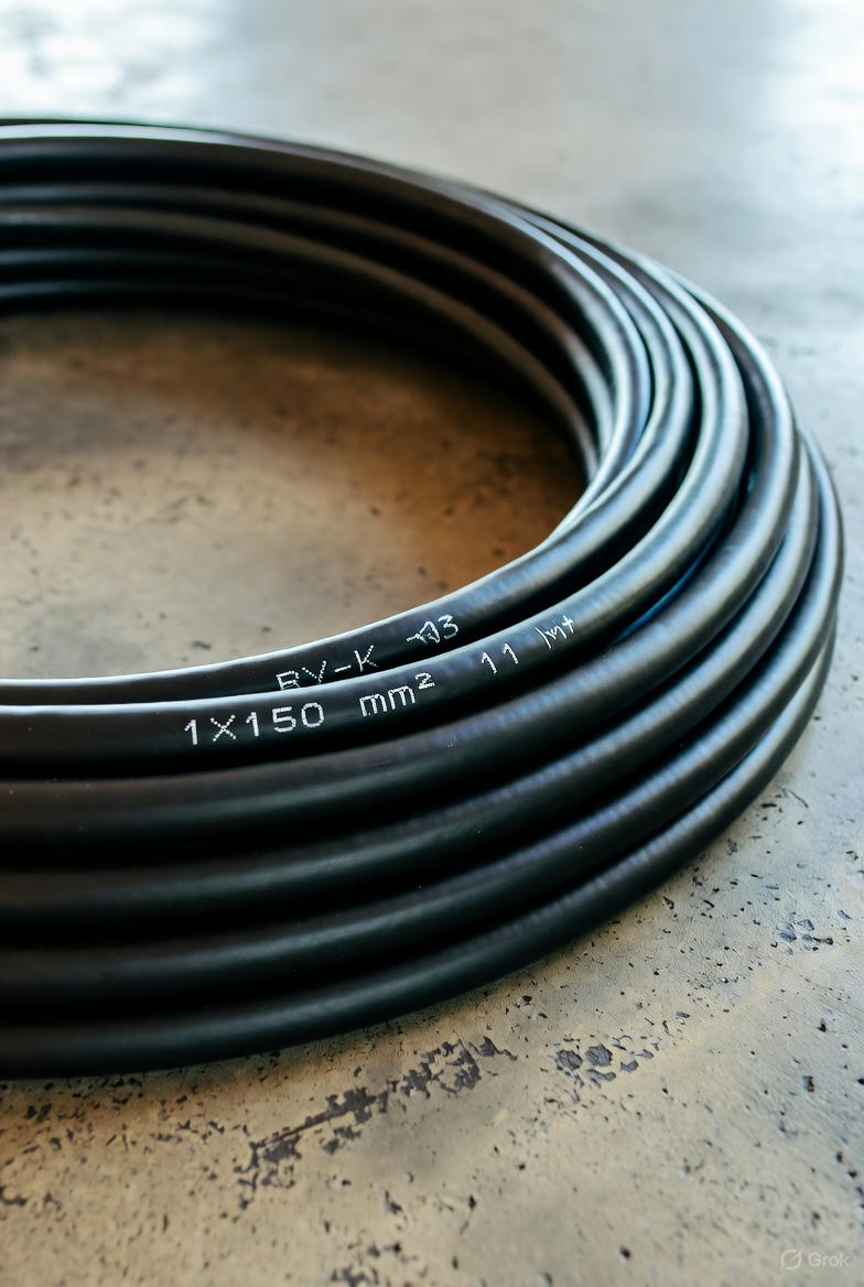 Cable Cobre RV-K 1X150 mm² Negro (Retal 11mts)